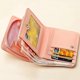 thumbnail image 3 of Women Cute Cat Wallet Kawaii Wallet Leather Zipper Coin Purses Cat Pattern Credit Card Holder Wallet Small Cat Bifold Wallet For Girl Teens(1 Pcs, Pin, 3 of 5