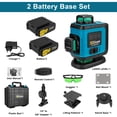 thumbnail image 1 of 16 Lines 4D Green Laser Level Self-Leveling 360° Horizontal Vertical Cross Line Laser Tool With Tripod, 1 of 7