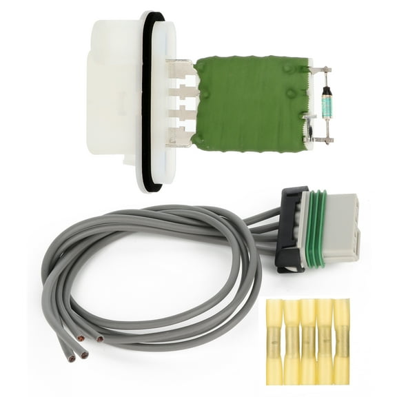 CCIYU HVAC Blower Motor Fan Resistor Heating and Air Conditioning Blower Motor Resistor 15218254 AC Blower Control Module fit for 2006 for Isuzu i-280/2007-2008 for Isuzu i-290/2006 for Isuzu i-350