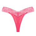thumbnail image 1 of XmhyTop Pack de 5 Calzoncillos Hipster Mujer,Algodón Transpirable con Detalles de Encaje, Braguitas Brasileñas Sexy y Cómodas para Todo Día，Estilo A,Talle 2XL Fucsia, 1 of 4