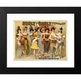 thumbnail image 2 of Courier Litho. Co. 24x19 Black Modern Framed Museum Art Print Titled - Hurly-Burly Extravaganza and Refined Vaudeville (1899), 2 of 5