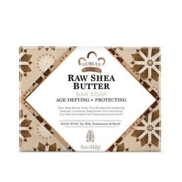 Nubian Heritage Raw Shea Butter Bar Soap, 5 oz.