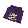 thumbnail image 3 of Toy Machine Skull Vintage Skateboarding Hoodie Design - S / Purple, 3 of 4