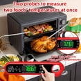 thumbnail image 5 of AGCAN Digital Meat Thermometer with Dual Probe, Waterproof Cooking Thermometer with Backlight, Instant Read Food Thermometers for Oven Grilling Cooking, 5 of 9