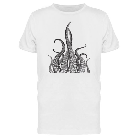 Tentacles Sketch Tee Men's -Image by Shutterstock