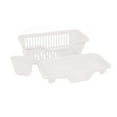thumbnail image 1 of Clearance! Ikeay Drain Rack, Bowl Rack Plastic Single Layer Drain Drip Bowl Dish Rack Bowl and Chopsticks Storage Rack Kitchen Bowl Rack, 1 of 4