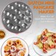 thumbnail image 5 of M&aacute;quina para hacer mini panqueques Baker's Friend, parrilla mini holandesa para panqueques, sart&eacute;n el&eacute;ctrica para poffertjes de 14 agujeros, ideal para desayuno, bocad, 5 of 7