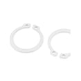 thumbnail image 2 of Unique Bargains 10 Pcs Anneaux de Retenue Externes en Acier Inoxydable 304 25mm, 2 of 2