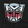 thumbnail image 2 of Transformers Autobot Airbrush Logo Women's T Shirt, Black, Medium, 2 of 6