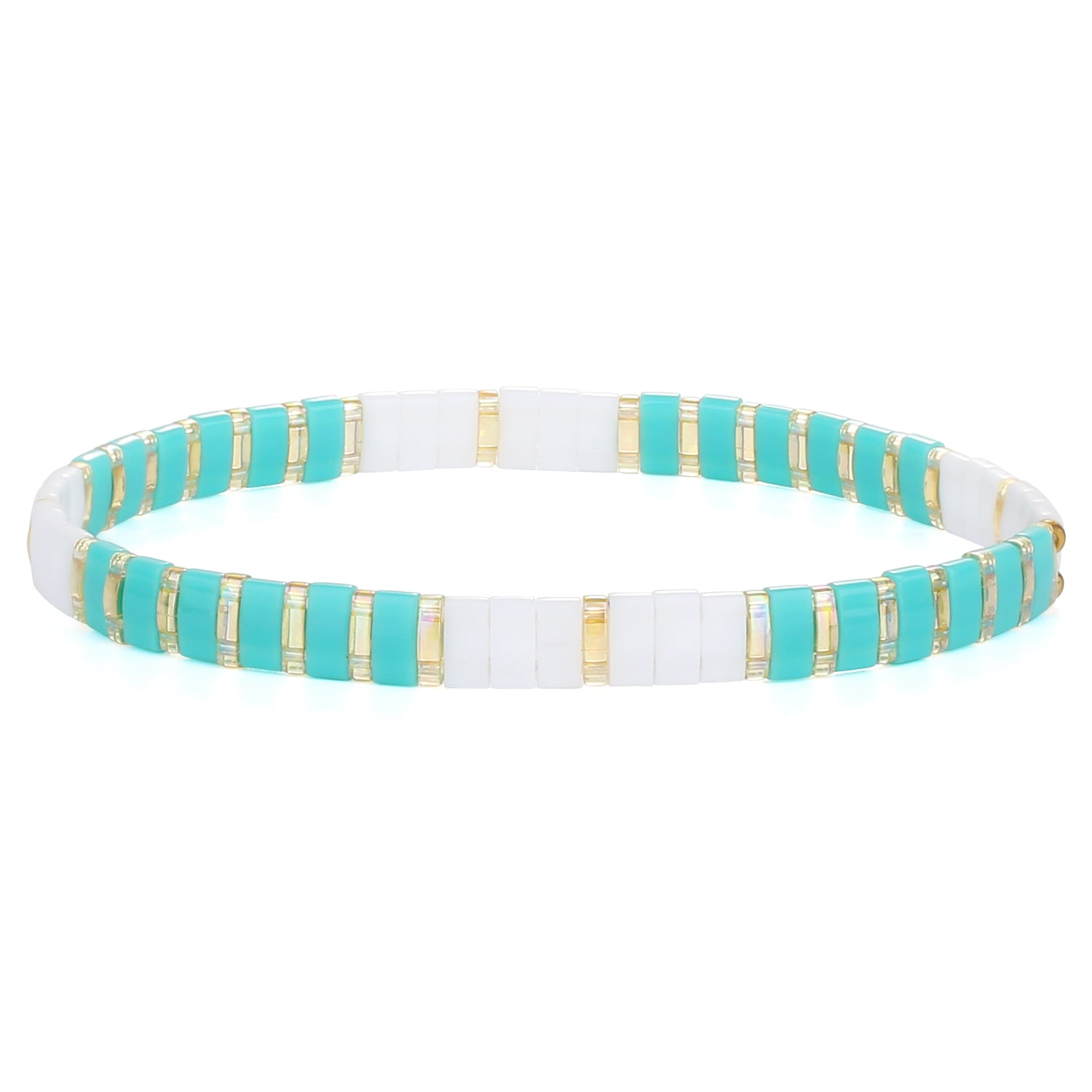 Bracelets Amitié En Perles Miyuki Tila – Extensibles, Faits à La Main, Style Bohème Chic Pour Femme