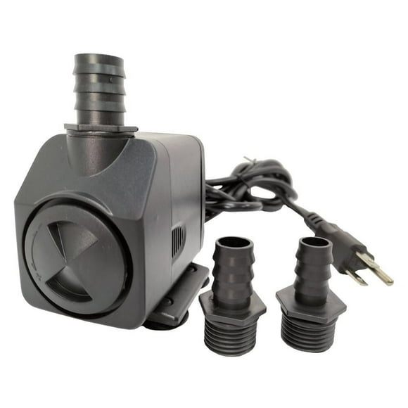 Angelo Décor Pompe 310 GPH, débit variable, compatible avec tubes 1/2, 5/8, and 3/4 pouce