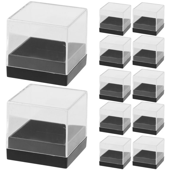 OUNONA  18 Pcs Ball Display Case Thickened Stand Docking Head Accessories