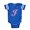 Royal Blue, variant on CafePress - J Pink Initial_Tr - Cute Infant Baby Football Bodysuit