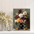 thumbnail image 2 of Constance Floral Canvas Wall Art, Elegant Flower Print, Living Room Bedroom Bathroom Home Decor, 2 of 8