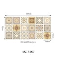 thumbnail image 5 of 1 Piece Bathroom Tile Stickers Adhesive Tile Sticker Kitchen Tile Sheet Waterproof Mosaic Tile Wallpaper Moroccan Style Stair Stickers, 5 of 5