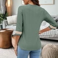 thumbnail image 4 of RKSTN Blouses pour Femmes Veste de Costume Décontractée Unie pour Femmes Habillée Décontractée, 4 of 9