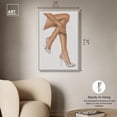 thumbnail image 5 of Chain Reaction Chic Canvas Print Fashion Art Prints by Art Remedy, Silver Frame, 24 x 36, 5 of 7
