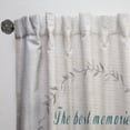thumbnail image 3 of Designart 'Farmhouse Quote On Florals XV' Farmhouse Curtain Panel, 3 of 5