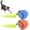 Blue+Orange, variant on Tail Cat Toy, Interactive Cat Toy with Tail, Speedy Tail Automatic Moving Smart Ball, USB Rechargeable Two Speed, Cat Toys for Indoor Cats Kittens