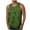 Green, variant on Aofany New Men's Casual Plus Size Print Tank Top Sports Sleeveless Round Neck T-shirt Pullover Blouses