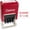 Scanned Stamp Self Inking with Date, variant on Received Stamp with Date Self Inking Rubber Office Stamp, 13 Years of Dates, Red Ink (0.78'' x 0.35'')