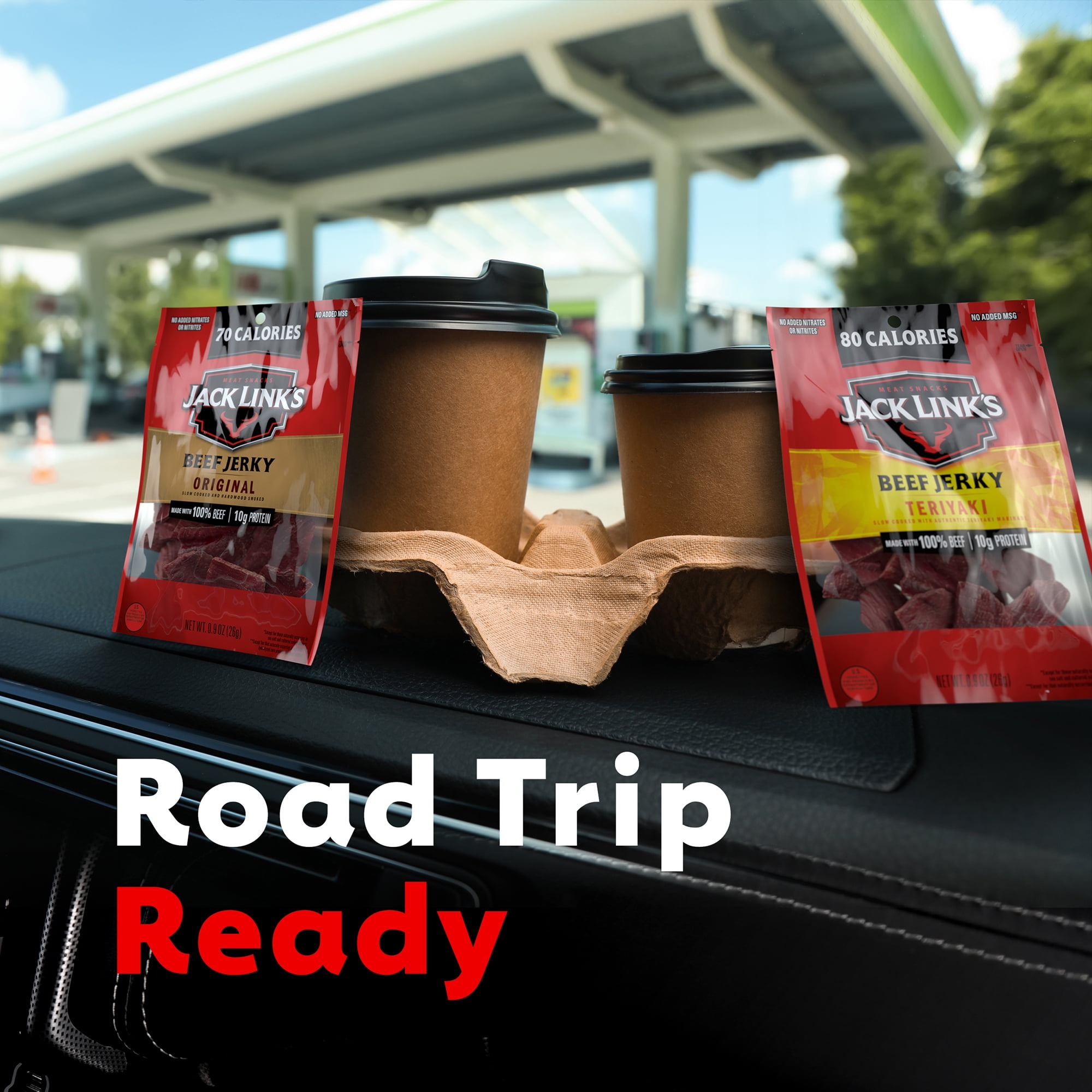 Jack Link's Original & Teriyaki Beef Jerky, 9 Pack
