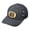 Bourbon, Charcoal, variant on Men's Embroidered Patch Trucker Mesh Back Adjustable Snapback Baseball Cap, Bourbon, Navy