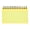 Yellow, variant on Zjdatm Index Cards 3" x 5" Spiral Ruled Index Card with Frosted Transparent Cover Coil Spiral Notebook for Office Home Classroom Taking to Do List