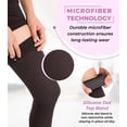 thumbnail image 6 of Gabrialla Unisex Microfiber Thigh-High Graduated Compression Stockings (25-35 mmHg): H-306, 6 of 7