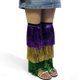 thumbnail image 5 of par de calentadores de piernas para mujer, de alambre elástico, de material plástico, con parches de colores, para carnaval, actuaciones en escenarios, fiestas navideñas, accesorios., 5 of 8