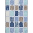 thumbnail image 2 of Addison Rugs Mayfield Premium Machine Washable Transitional Geometric Denim Rectangle Rug, 8' x 10', 2 of 7