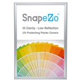 thumbnail image 2 of SnapeZo Photo Frame 13x19, Silver, 1.25 Inch Aluminum Profile, Front-Loading Snap Frame, Wall Mounting, Professional Series, 2 of 3