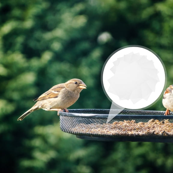 OUNONA 100Pcs Premium Absorbent Bird Cage Papers White Disposable Cage Liners for Clean and Safe Bird Environment