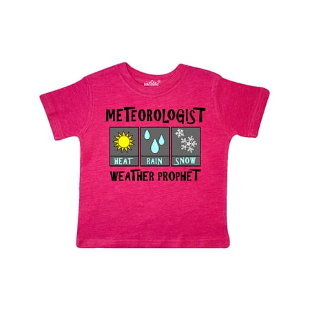 

Inktastic Meteorologist Weather Prophet Gift Toddler Boy or Toddler Girl T-Shirt