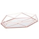 thumbnail image 4 of Bandeja de espejo dorada bandeja decorativa bandeja adornada para dormitorio para ba?o(Rose gold) Unbranded JY39281-02, 4 of 7