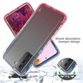 thumbnail image 6 of CoverON For Samsung Galaxy S21 FE Phone Case, Gradient Heavy Duty Clear Full Body Shockproof Cover, Blue / Pink, 6 of 9