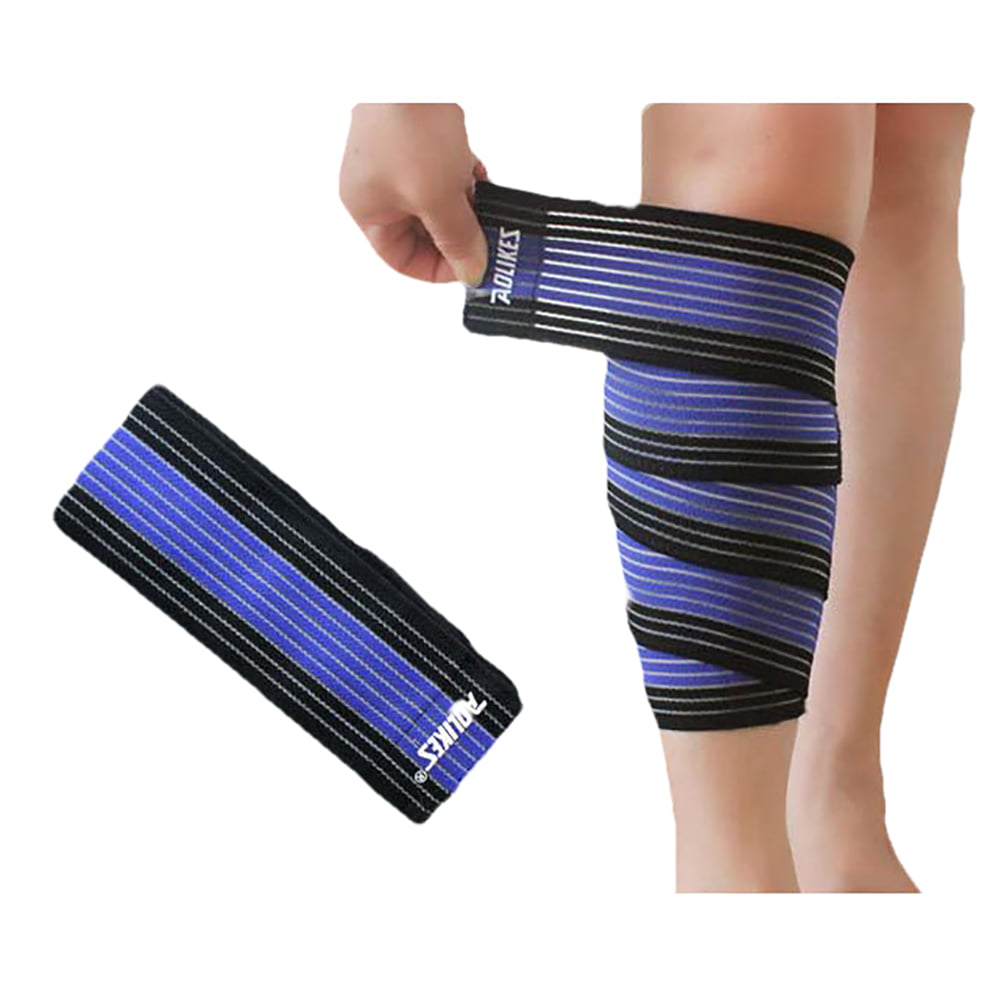 US_ 1Pc High Elastic Kneepad Nylon Elbow Leg Bandage Versatile Safety Tape 
