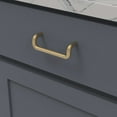 thumbnail image 3 of Belwith-Keeler B076871-MB 96 mm CC Verge Cabinet Pull, Matte Black, 3 of 6