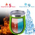 thumbnail image 2 of Vasos para vino YEBTS Life, 350 ml, 6 unidades, acero inoxidable, 2 of 7