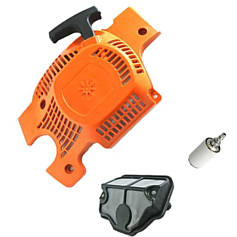 Outlier Backlash Pull Starter And Air Fuel Filter Kit for HS 36 41 136 137 141 142, Lawn Mower Parts & Accessories