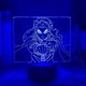 thumbnail image 1 of Anime Demon Slayer Kyoujurou Rengoku Lámpara Cool 3d Illusion Night Lamp Home Room Decor Acrílico Led Light Lámparas de regalo de Navidad (16 colores con control remoto) Feliz Sencillez, 1 of 4
