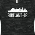 thumbnail image 4 of Inktastic Portland Oregon Skyline or Cities Women's T-Shirt, 4 of 5