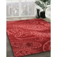 thumbnail image 3 of Ahgly Company Machine Washable Indoor Rectangle Transitional Red Area Rugs, 2' x 4', 3 of 7