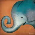 thumbnail image 3 of Fowler, Ryan 20x20 Black Modern Framed Museum Art Print Titled - Elephant WOW, 3 of 5