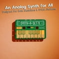 thumbnail image 3 of Synth-a-Sette: el sintetizador analógico original del tamaño de un casete. Toque melodías mientras viaja con este sintetizador de bolsillo o cree su propio teclado tipo banana usando conductividad, 3 of 5