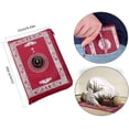 thumbnail image 3 of Hitopin Portable Waterproof Muslim Prayer Mat Red Color Light andPrayer Rug with Compass Muslim Prayer Rug Qibla Finder and Booklet, 3 of 5