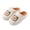 White, variant on Women's Teddy Fleece Bear Slippers Warm Plush House Shoes Thick Sole Cozy Indoor Outdoor Fall Winter Footwear