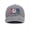 Grey, variant on 2026 Football Game Baseball Caps for Adults Summer Retro Distressed Washed Soft Top Curved Brim Dad Hats for Fans Classic Adjustable Unstructured Visor Caps Blue One Size