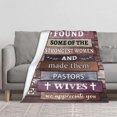 thumbnail image 2 of Pastor Appreciation Gifts, Pastor Blanket, Pastor Gifts for Men, Gifts for Religious Christian Inspirational Throw Blanket 60"x50", 2 of 6