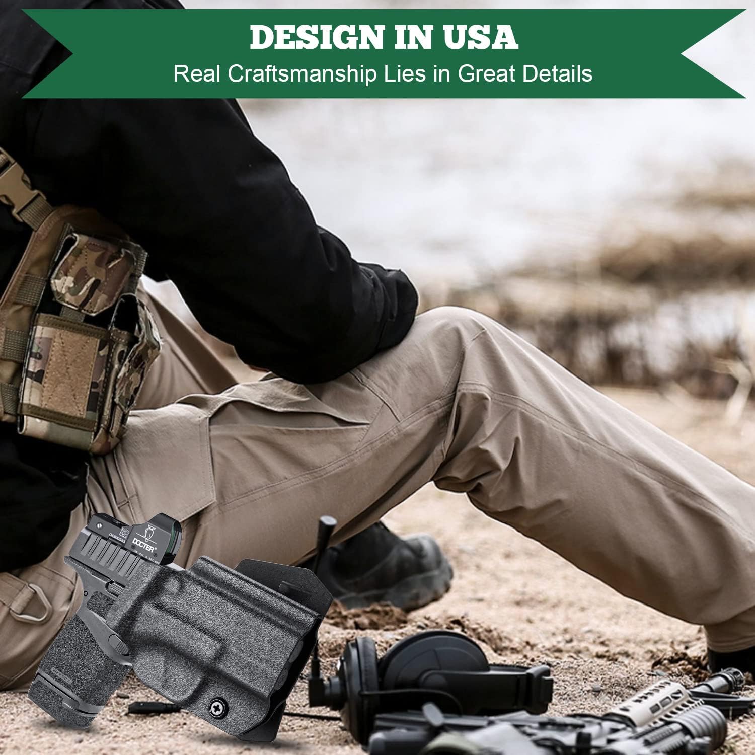 Holster For Springfield Armory Hellcat&Hellcat Pro w/OSP/RDP/Red Dot/Optic